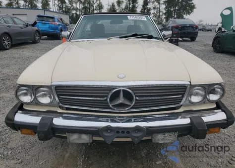 1986 Mercedes-Benz 560 Sl z USA, uszkodzony, nr VIN WDBBA48D9GA035630